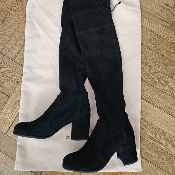 Stuart Weitzman | Daphne OTK Suede Boots size 6.5 | NEW IN BOX - Picture 2 of 15